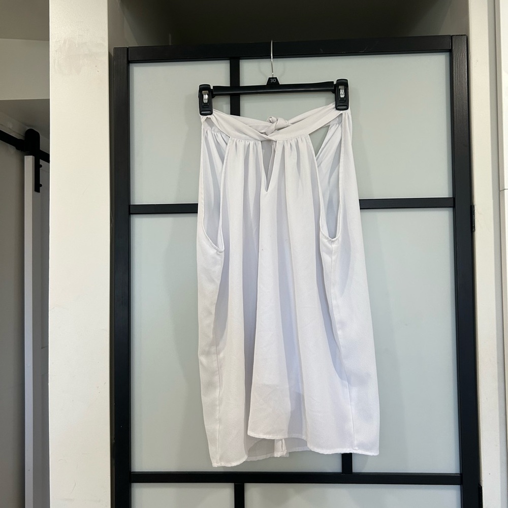 Amazon Essentials White Women's A-Line Top